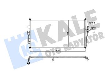 Klima Radyatörü  KALE 350645  2765095F0B 2765095F0A