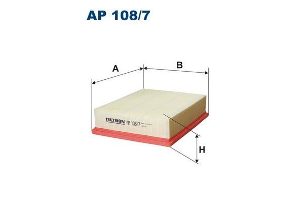 Hava Filtresi  Hyundai Sonata (NF)(2005->)  FILTRON AP 108/7