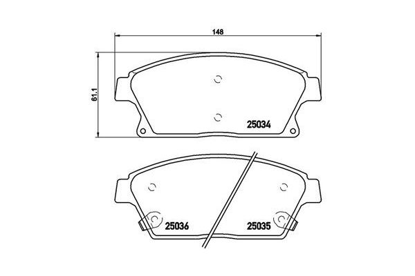 Fren Disk Balata Ön Chevrolet Cruze S.Wagon (2012->)  MAGNETI MARELLI 363700459077