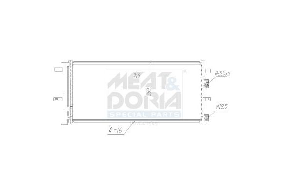 Klima Radyatörü  MGA 82288