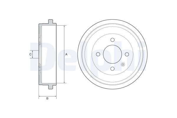 Kampana Arka Sağ veya Sol DELPHI BF549