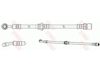 Fren Hortumu Ön Sol SVAC 30-0157  96397200 96397202