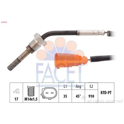 Egzoz Sıcaklık Sensörü  Skoda Roomster (5J7)(03.2006->)  KRAFTVOLL 05120039