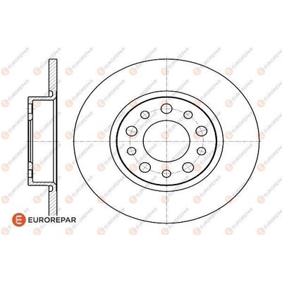Fren Disk Ayna Arka Sağ ve Sol Alfa Romeo Brera (177)(2005->)  EUROREPAR 1622805580
