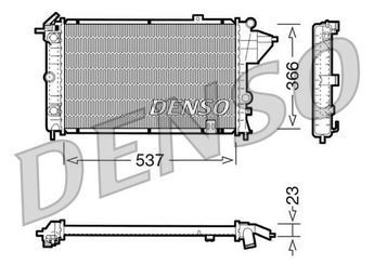 Su Radyatörü  DENSO DRM20024  DRM20024 1300097 1300125