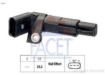 Krank Sensörü  FACET 9.0683  3D906433 03D906433 138123 03D 906 433 3D906433A 03D 906 433 A