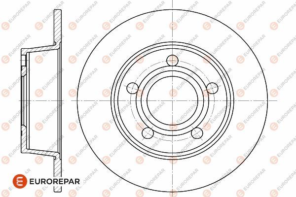 Fren Disk Ayna Arka Sağ ve Sol Audi A6 Avant (4B5)(06.2001->)  EUROREPAR 1642776080