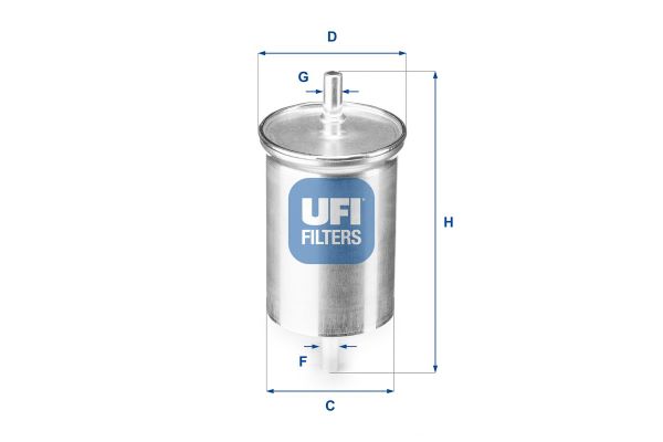 Yakıt Filtresi  Smart Fortwo Cabrio (01.2007->)  VALEO 587626