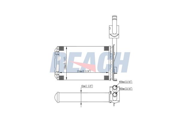 Kalorifer Radyatörü  KRAFTVOLL 08050234