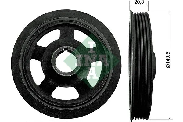 Krank Kasnak  Hyundai ix20 (JC)(2010->)  INA 544 0092 10