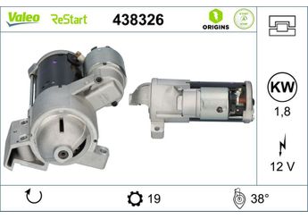 Marş Dinamosu  VALEO 438326  12415A7E944 12 41 5 A7E 944 12418643641 12 41 8 643 641 12418643642 12 41 8 643 642 5A7E944 5 A7E 944 8643641 8 643 641 8643642 8 643 642