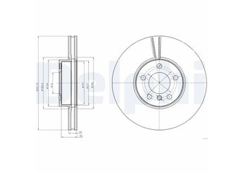 Fren Disk Ayna Ön Sağ ve Sol DELPHI BG9061  BG9061 34116771985 3411 6771 985 34116793245 3411 6793 245 34116868939 34116886478