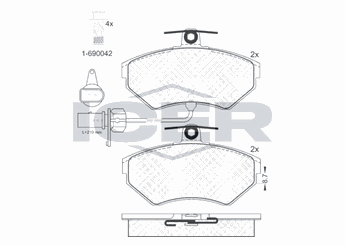 Fren Disk Balata Ön KALE BALATA 21945 196 15 ANS KD13  8E0698151B 8E0698151M 8E0698151N 32326050NSL 323 260 50 NSL 8E0 698 151 B 8660004812 86 60 004 812 8671019150 86 71 019 150 8E0 698 151 M 8E0615115B 8E0 615 115 B 8E0615115N 8E0 615 115 N JZW698151G JZW 698 151 G
