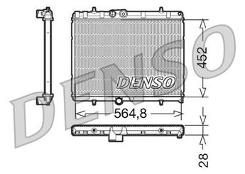 Su Radyatörü  DENSO DRM21057  253102E800 1330F5 1330J7 1330S8 1330W2 1330Y5 133391