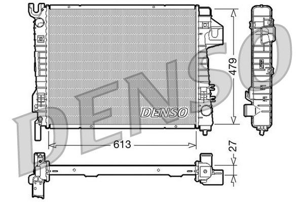 Su Radyatörü  DENSO DRM06020