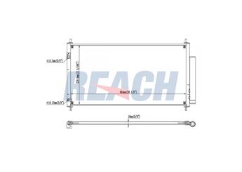 Klima Radyatörü  ORİS CHN844000  80110TV0E01 80110TV1E01