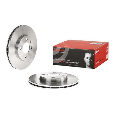 Fren Disk Ayna Ön Sağ ve Sol Volkswagen Golf II (191/193)(08.1983->1992)  BREMBO 09.5166.14