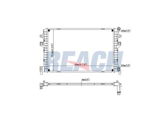 Su Radyatörü  ORİS 1304-4811  5Q0121251EJ 5Q0121251ED 5Q0121251GB 5Q0121251GF 5Q0121251HS 5Q01212051GF