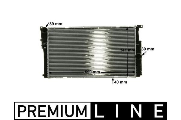 Su Radyatörü  BMW 4 Serisi Coupe (F32)(2013->)  MAHLE CR 1908 000P