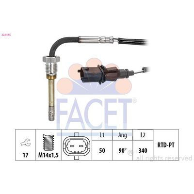 Egzoz Sıcaklık Sensörü  Jeep Renegade (BU)(2014->)  NGK 92830