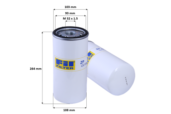 Yağ Filtresi  FIL FILTRE ZP 3484