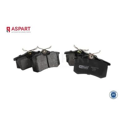 Fren Disk Balata Arka Peugeot 308 (09.2007->)  ASPART 3BPA1059