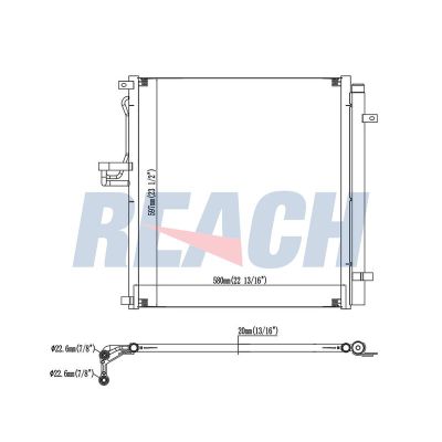 Klima Radyatörü  Ford Ranger (TKE)(2011->)  FORD ORJINAL JB3B19710AA