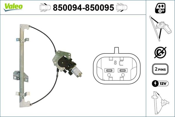 Cam Krikosu Ön Sol VALEO 850094
