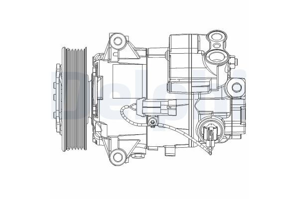 Klima Kompresörü  DELPHI TSP0155947