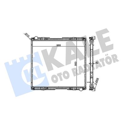 Su Radyatörü  KALE 349340