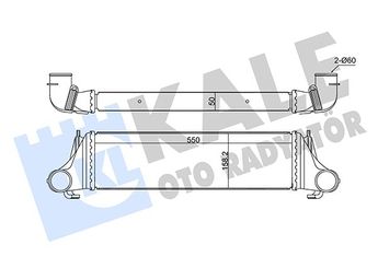 Turbo Radyatörü  KALE 350955  17512247966 1751.2.247.966