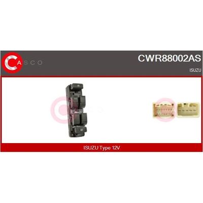 Cam Açma Düğmesi Ön Sağ veya Sol KRAFTVOLL 04050390