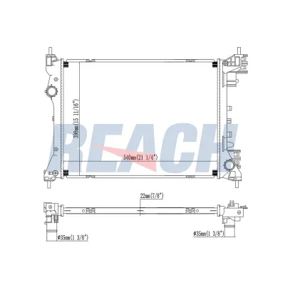 Su Radyatörü  Suzuki Swift 3/5 Kapı (RS/MZ)(2005->)  BSG 83-520-002