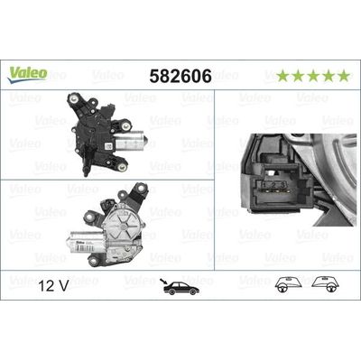 Silecek Mekanizma Motoru Arka Dacia Logan MCV II (2013->)  MGA 83725