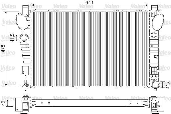 Su Radyatörü  VALEO 733149