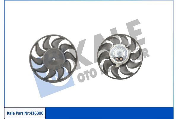 Radyatör Fan ve Motoru  Volkswagen T4 Transporter Kamyonet Çift Kabin Syncro (08.1992->2003)  KALE 416300