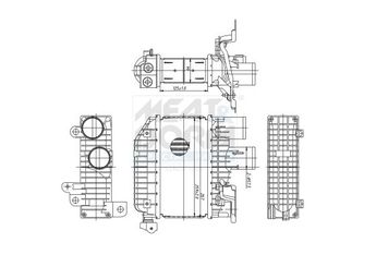 Turbo Radyatörü  MADE IN TAIWAN 199-4835  1794027010 179400G010 179400G011 1794027030