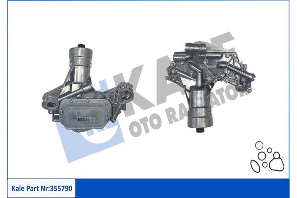 Motor Yağ Soğutucu  Opel Corsa D (2006->)  KALE 355790