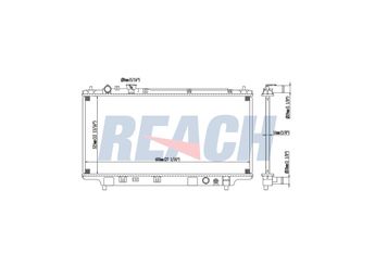 Su Radyatörü  RADISEN RR 62383  BMVK15200 B6BF15200J BMVK15200B B6BF15200G B6BF15200H B6BF15200X B6FN15200 BPD315200H