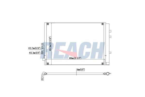 Klima Radyatörü  MGA 82391