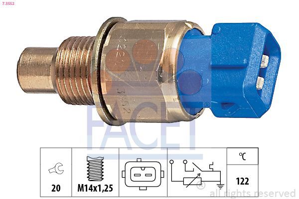 Hararet Müşürü  Renault Laguna (B56)(04.1998->)  BITAPART BPE372051