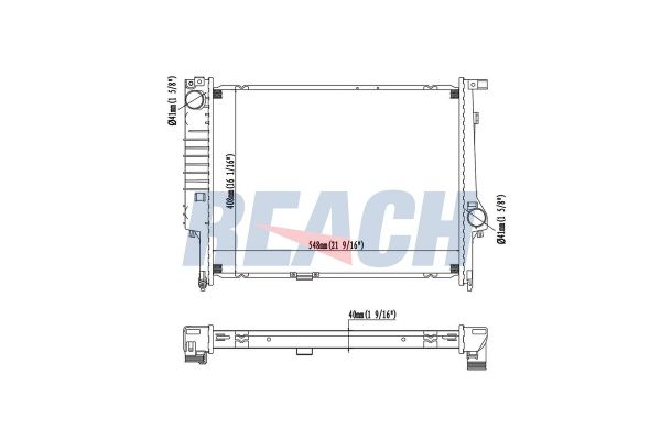 Su Radyatörü  BEHR CR 279 000P