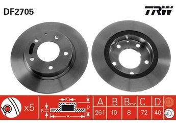 Fren Disk Ayna Arka Sağ ve Sol TRW DF2705  GTYF251C GTYF-251C 3415598 3898004 F32Z2C026A F32Z-2C02-6A GTYF26251CL1 G0YN26251 G0YN-26-251 G0YN26251A G0YN-26-251A GA1Y26251 GA1Y-26-251 GA1Y26251A GA1Y-26-251A GA3Y26251 GA3Y-26-251 GA4Y26251 GA4Y-26-251 GA4Y26251A GA4Y-26-251A GA4Y26251C GA4Y-26-251C GA5Y26251 GA5Y-26-251 GA5Y26251A GA5Y-26-251A GA5Y26251B GA5Y-26-251B GA5Y26251C GA5Y-26-251C GA5Y26251D GA5Y-26-251D GA7Y26251 GA7Y-26-251 GA8Y26251 GA8Y-26-251 GTYF26251 GTYF-26-251 GTYF26251B GTYF-26-251B GTYF26251C GTYF-26-251C