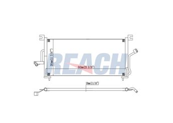 Klima Radyatörü  VALEO 818081  MR116930 MB813733 MR116928 MR239950