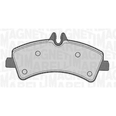 Fren Disk Balata Arka Volkswagen Crafter P.Van (2E)(03.2006->2017)  AYD 60158AA