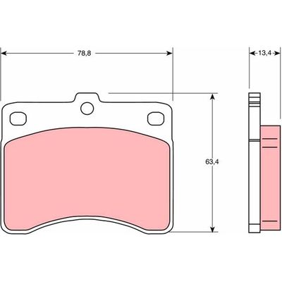 Fren Disk Balata Ön MGA 55366