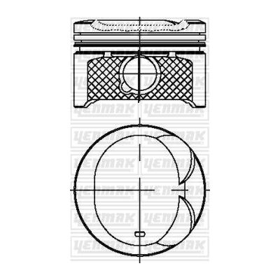 Piston (79.00MM-STD)  YENMAK 39-03990-000