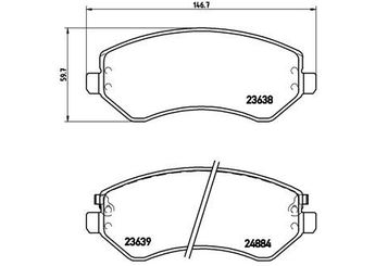 Fren Disk Balata Ön BREMBO P 37 007  5019985AB 5019984AA 05019984AA 5066427AA 05066427AA 5096349AA 05096349AA 5139899AA 05139899AA K05019984AA K05066427AA K05096349AA K05139899AA 05019985AB 5069201AA 5069201AB K05019985AB K05069201AA K05069201AB K5019985AB K5069201AA K5069201AB