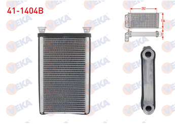 Kalorifer Radyatörü  VEKA 41-1404B  64119229486
