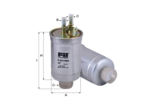 Yakıt Filtresi  FIL FILTRE ZP 8078 FMBM